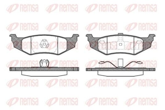 Bremseklosser REMSA 0482.40