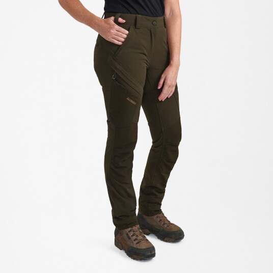Deerhunter Lady Northward Trousers Bark Green 46