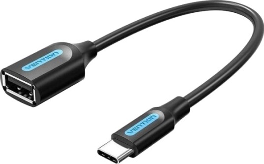 Usb-C 2.0 Hann Til Usb-A Hunn Otg-Adapter Vention Ccsbb 0,15 M Svart