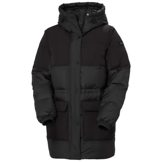Helly Hansen Escape Dunparkas Dame 990 Black L Helly Hansen Escape Dunparkas Dame 990 Black L