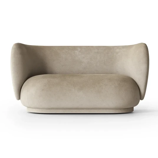 Ferm Living Rico 2 seter sofa Faded   Sand
