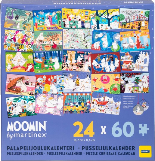 Mummitrollet Puslespilljulekalender Mummitrollet Puslespilljulekalender