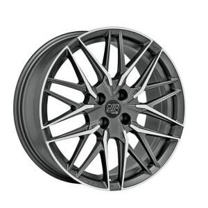 MSW 50 Matt Gunmetal Polished 8,5x19 5/112 ET38 B73.1 MSW 50 Matt Gunmetal Polished 8,5x19 5/112 ET38 B73.1