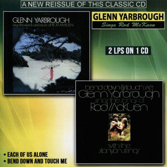 Glenn Yarbrough Glenn Yarbrough Sings Rod Mckuen CD