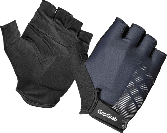 Gripgrab Ride RC Lite Padded Short Finger Summer Gloves Navy Blue L, Navy Blue