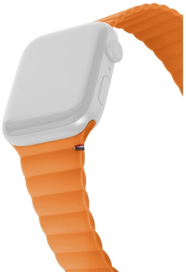 Decoded Magnetisk Silikone Rem til Apple Watch (38/40/41mm) Apricot