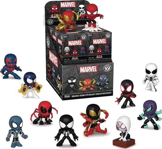 Funko Mystery Minis Spider Man Comics Cdu Funko Mystery Minis Spider Man Comics Cdu