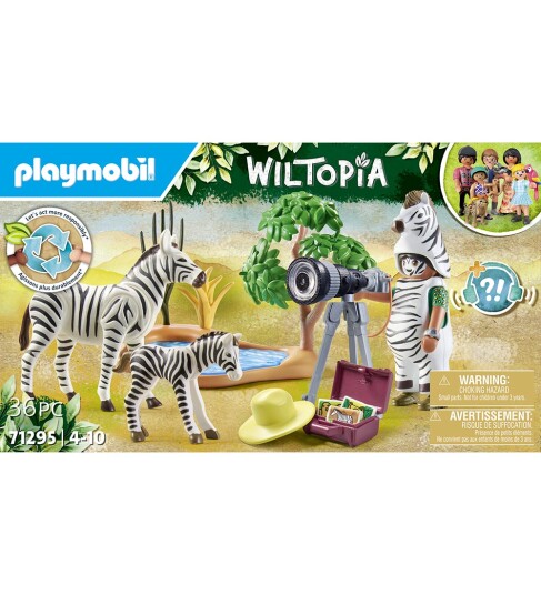 Playmobil Wiltopia On the road with Animal Photographer 71295