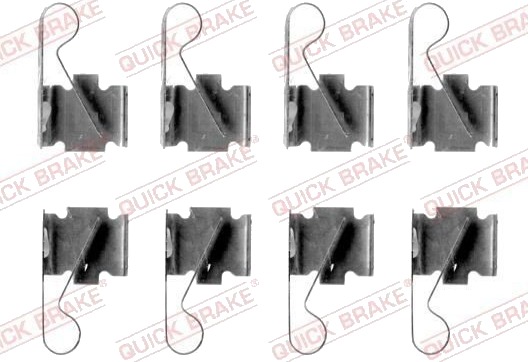 Monteringssett, bremseklosser QUICK BRAKE 109-1167