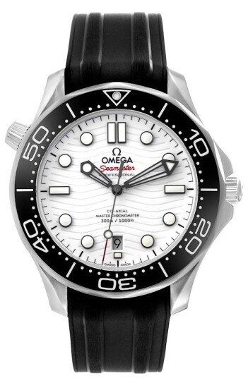 Omega Herreklokke 210.32.42.20.04.001 Seamaster Diver 300M Hvit/Gummi