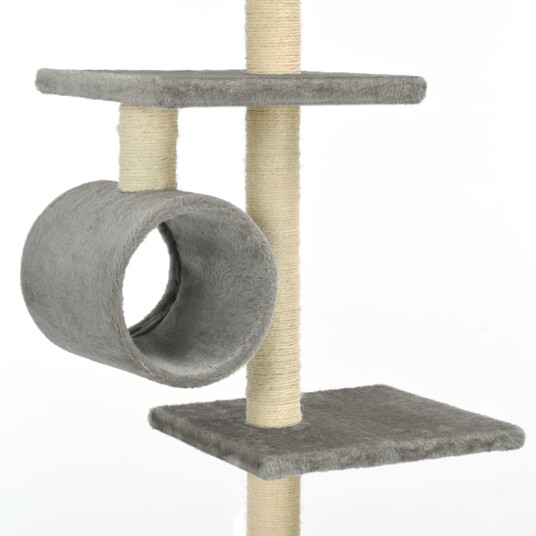 Vidaxl Kloretre Med Klorestolper I Sisal 260 cm GrÄ Vidaxl Kloretre Med Klorestolper I Sisal 260 cm GrÄ