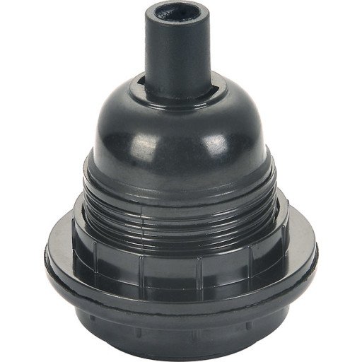 Halo Design E27 fatning med omløpsring svart Halo Design E27 fatning med omløpsring svart