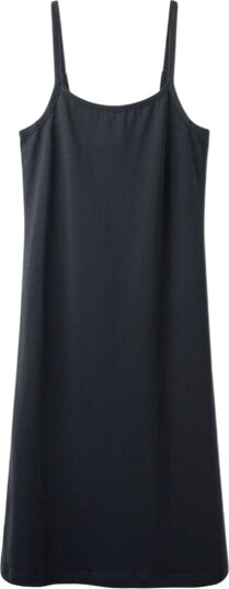 LMTD Nlfhigga Short Strap Dress Grey 170