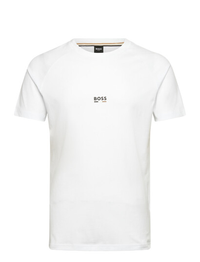 BOSS T Shirt Rn Slim Fit   White   L