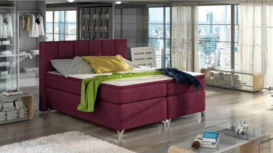 Box Spring Eltap Basilio Rivera 59 Rød 140x200 cm