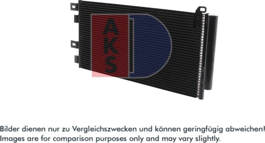 Kondensator, klimaanlegg AKS DASIS 052006N Kondensator, klimaanlegg AKS DASIS 052006N