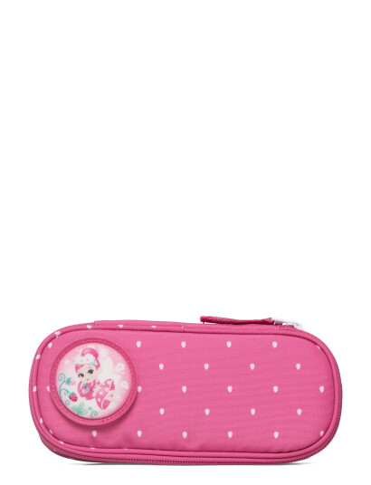 Beckmann Norway Oval Pencil Case Strawberry Pink ONE SIZE Beckmann Norway Oval Pencil Case Strawberry Pink ONE SIZE