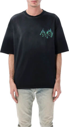 Amiri Herre Topper Svart L,