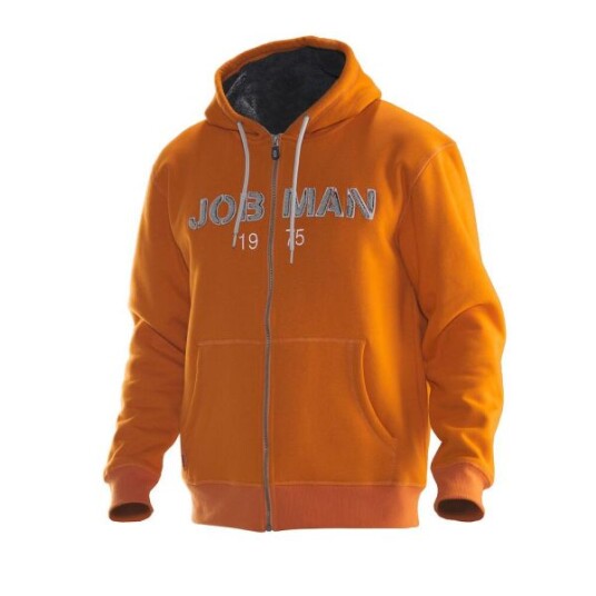 Jobman 5154 Hettegenser oransje/mørkegrå Oransje/Mørkegrå Klær