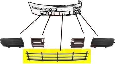 Ventilasjonsgitter VAN WEZEL 7622590
