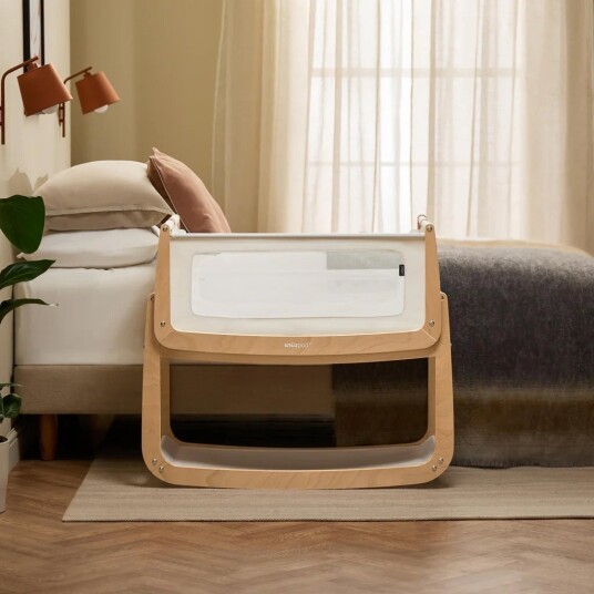 Snüz Snuzpod 5 Bedside Crib, Natural Snüz Snuzpod 5 Bedside Crib, Natural