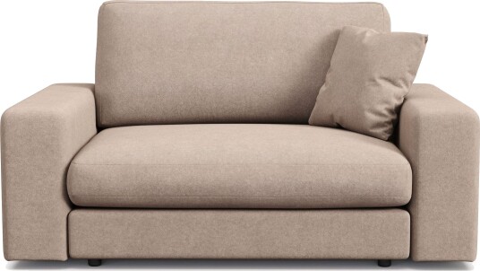 Arken Lyx Stor Dyp Lenestol i stoff Beige