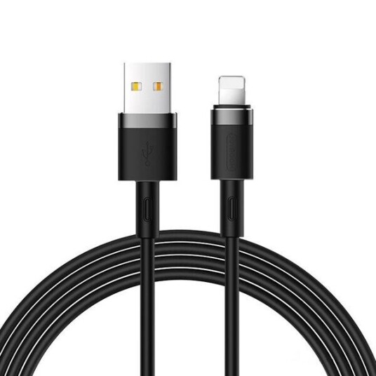 Joyroom 1,2M USB-A til Lightning Kabel 2.4A - Svart