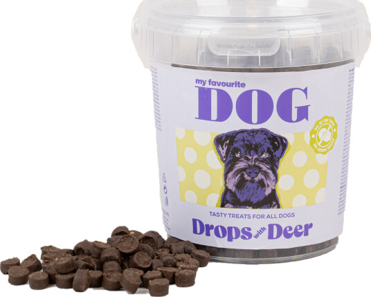 My Favourite Dog Dråper med Dear 500 g - Belønningsgodbiter til hund
