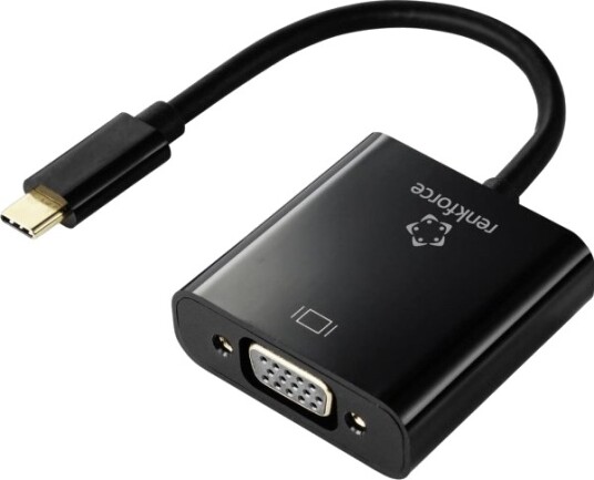Renkforce Rf-4679564, 0,1 M, Usb Type-C, Vga (D-Sub), Hankjønn, Hunkjønn, Rett