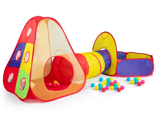 Iplay Barnetelt Lekeplass Iglo Tunnel Tørr Ballbasseng Og Baller Iplay Barnetelt Lekeplass Iglo Tunnel Tørr Ballbasseng Og Baller