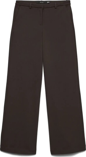 Vero Moda Vmzamira Mw Wide Pant Noos Brown XL x 30