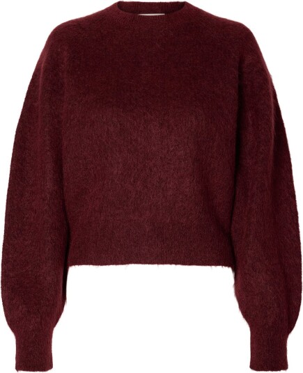 Selected | Slwmira Ls Knit Short O Neck Noos | XL