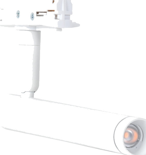 Namron Rock Slim Skinnespot 4w Matt Hvit Ral 9003