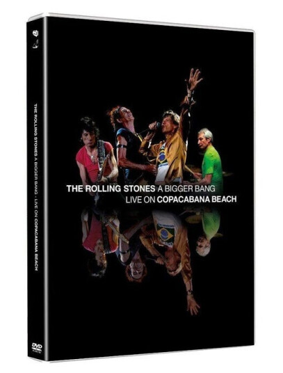 The Rolling Stones A Bigger Bang Live On Copacabana Beach DVD The Rolling Stones A Bigger Bang Live On Copacabana Beach DVD
