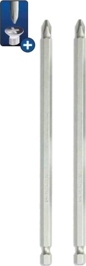 Dedra Skrutrekkerbits Ph2x155mm, 2 Stk Blister #Ded7158