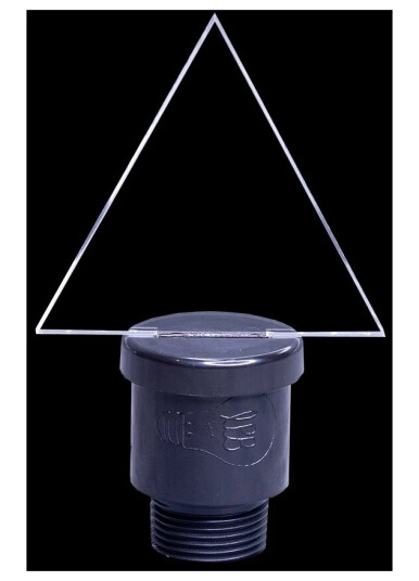 Pleksiglass Triangel - Light Painting Brushes Plexiglass Mini Triangle