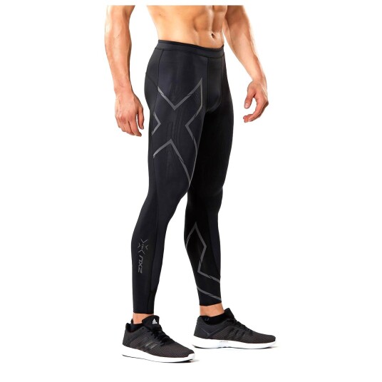 2Xu Men's MCS Run Compression Tights Black/Black Reflective XL