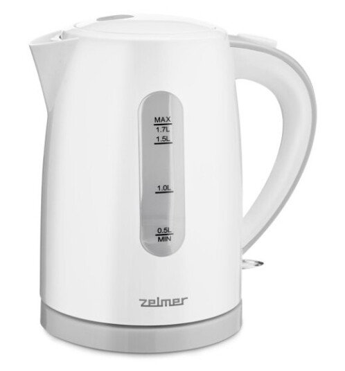 Zelmer Zck7616s 1,7 L 2200 W Hvit Plast Vannivåindikator Zelmer Zck7616s 1,7 L 2200 W Hvit Plast Vannivåindikator