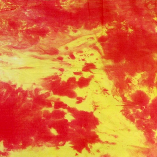 DÖRR Studiobakgrunn Stoff (240x290cm) Oransje Batikk