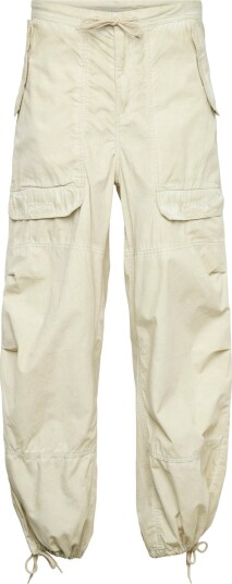 Weekday Workwear Cotton Trousers Beige XS Weekday Workwear Cotton Trousers Beige XS