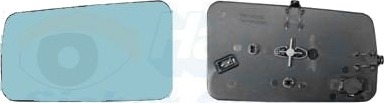 VAN WEZEL 3035835 Speilglass, ytterspeil