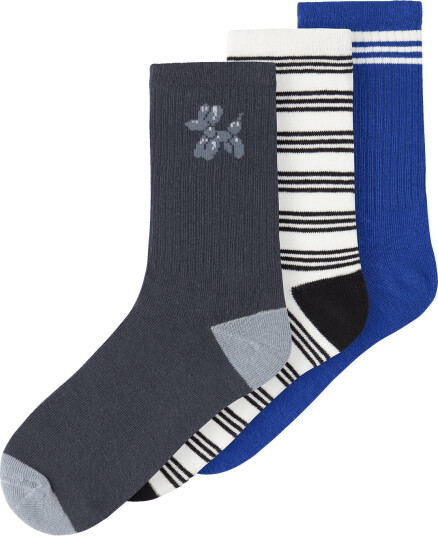 Name It Nkmnicolo 3P Sock Blue 34 36 Name It Nkmnicolo 3P Sock Blue 34 36