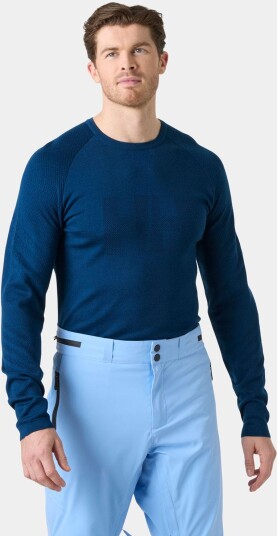 Helly Hansen Men's Lifa® Merino Knitevo Crew Blå 2xl