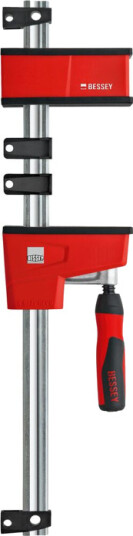 Bessey KREV200-2K Parallelltvinge 2000 mm med Høy Spennkraft og Beskyttelsesdeksler