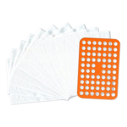 Vinyl Styl Deep Groove Record Washer Replacement Filters 10 Pack Withplastic Screen