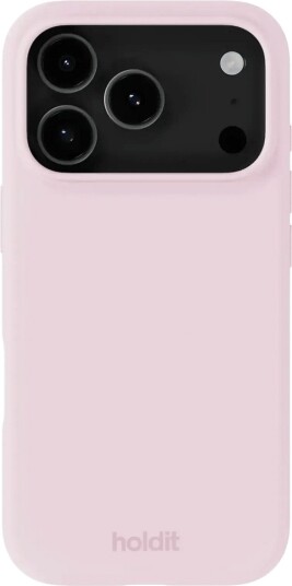 Holdit Silicone Case iPhone 17 Pro Max PALE PINK