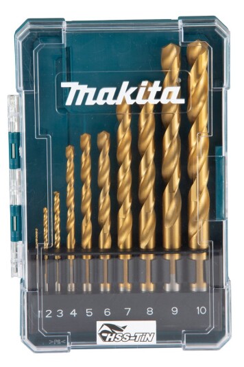 Makita D 72849 Metallborsett 1 10mm