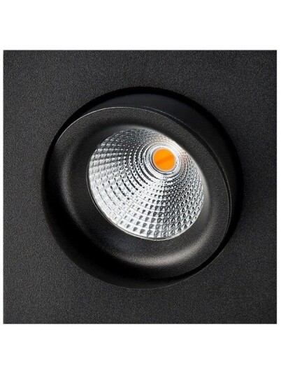SG Armaturen Junistar square isosafe dimtowarm sort 7w
