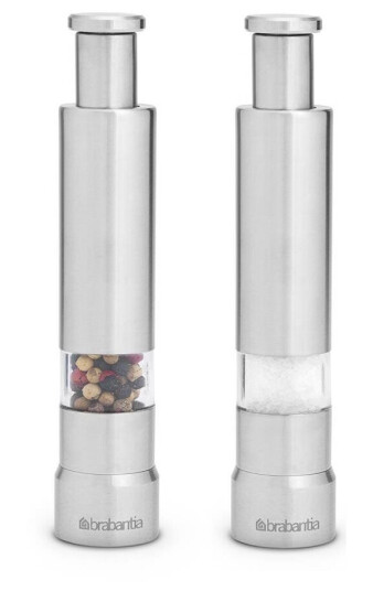 Brabantia salt- og pepperkvern matt stål