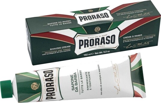 Proraso Shaving Cream Eucalyptus And Menthol 150ml Proraso Shaving Cream Eucalyptus And Menthol 150ml